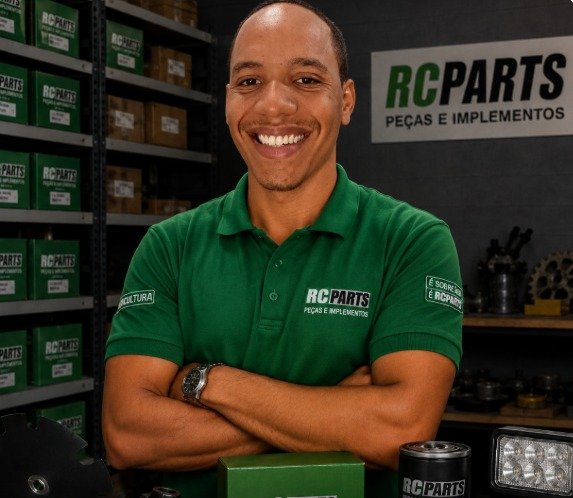Especialista RC Parts pronto para atender
